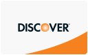 Discover cards accepted here
